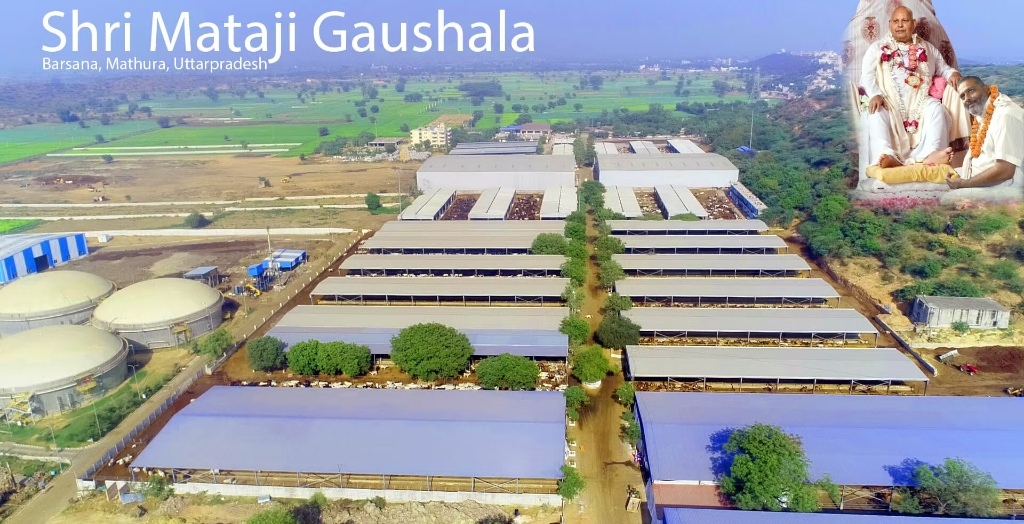 Shri Mataji Gaushala Aerial View